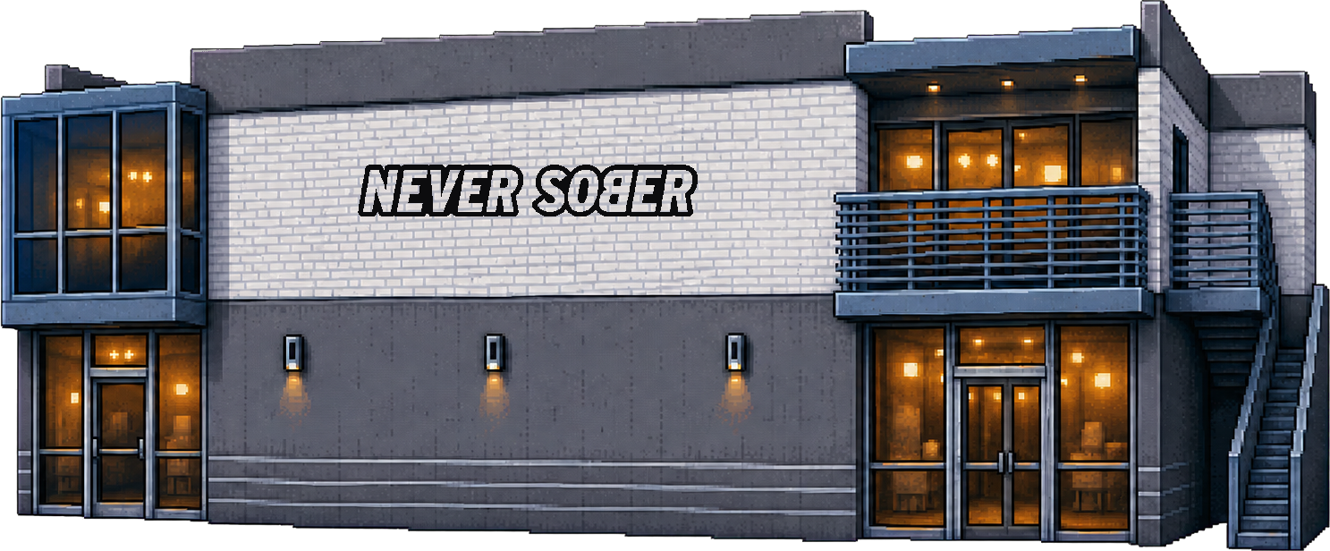 Never Sober headquarters